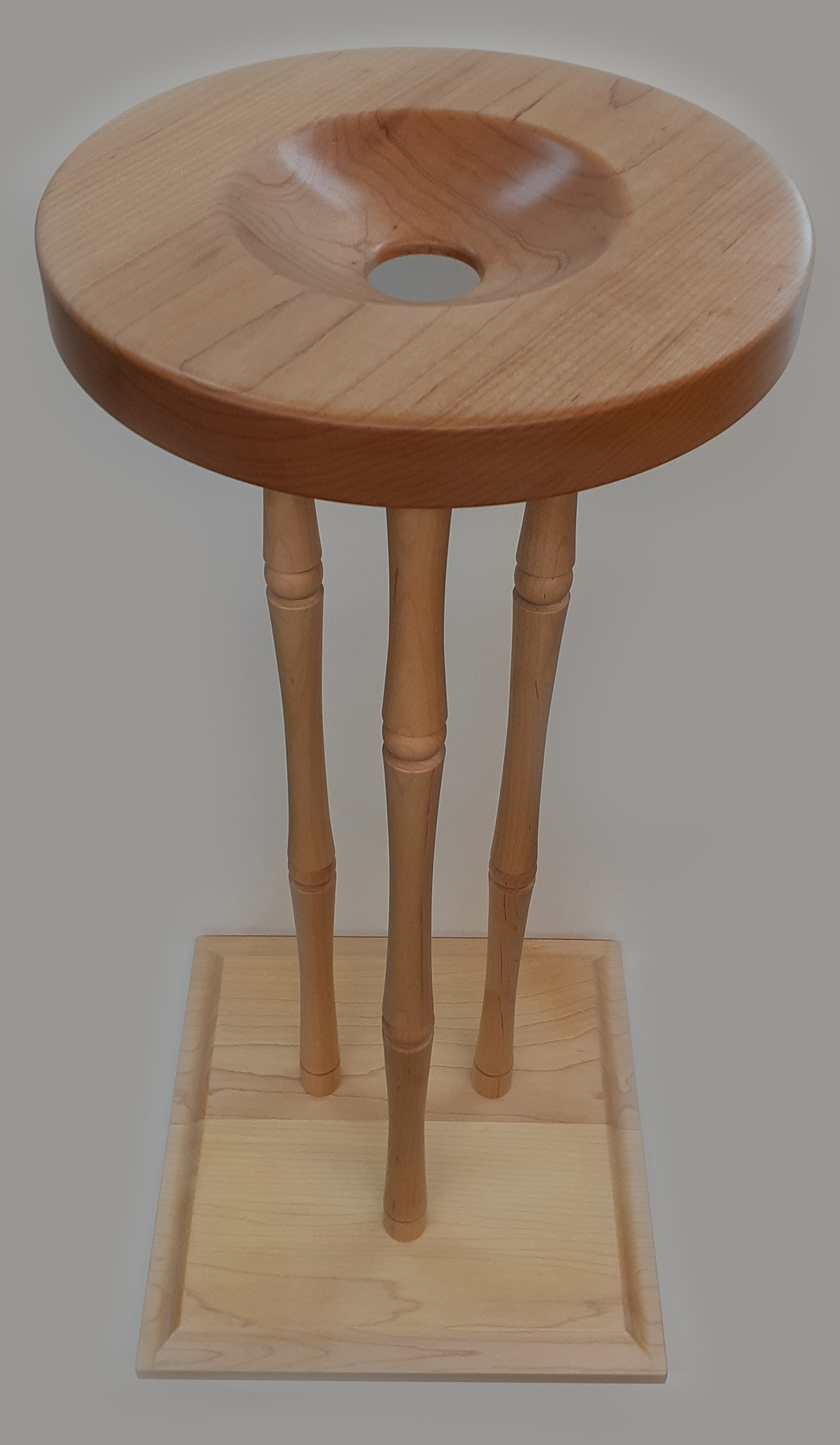 Marudai (Braiding Table) 12” top, hard maple